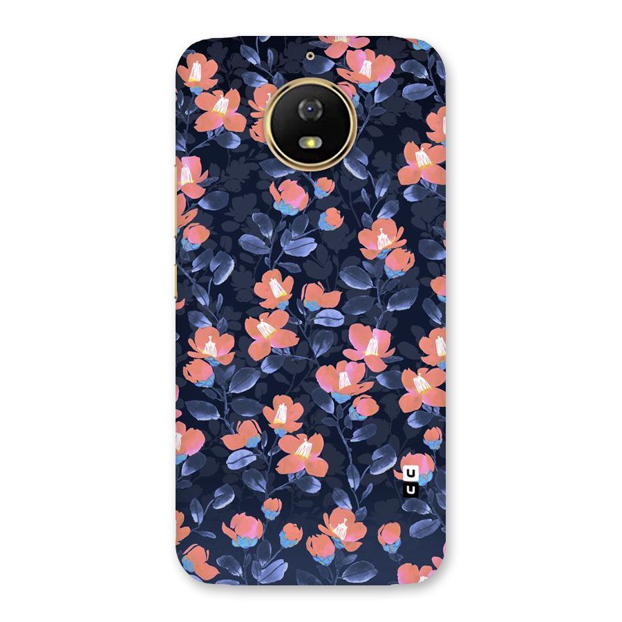Tiny Peach Flowers Back Case for Moto G5s