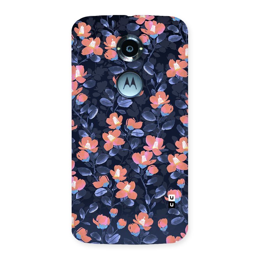 Tiny Peach Flowers Back Case for Moto X 2nd Gen