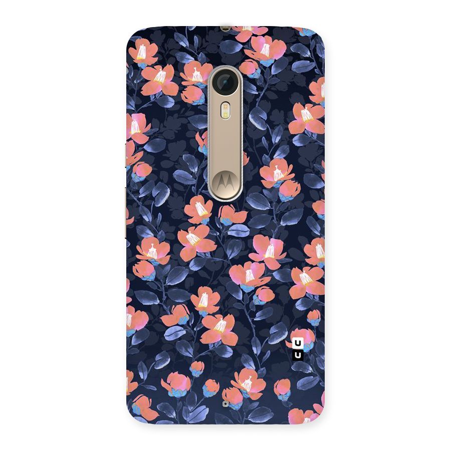 Tiny Peach Flowers Back Case for Motorola Moto X Style