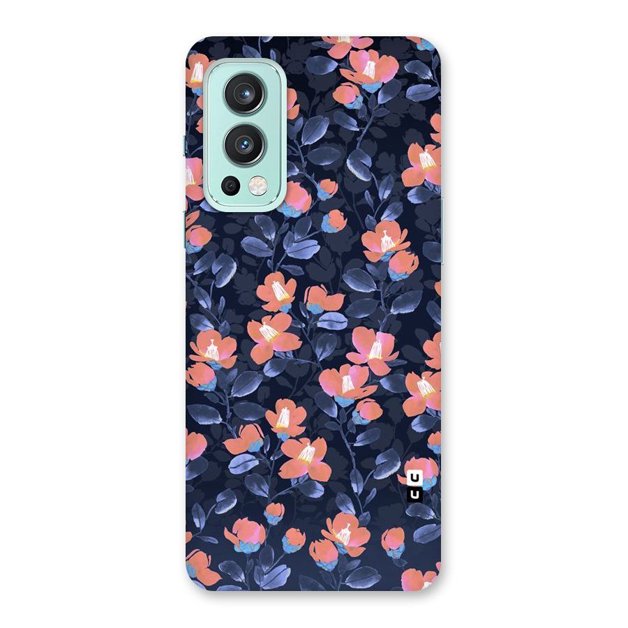 Tiny Peach Flowers Back Case for OnePlus Nord 2 5G