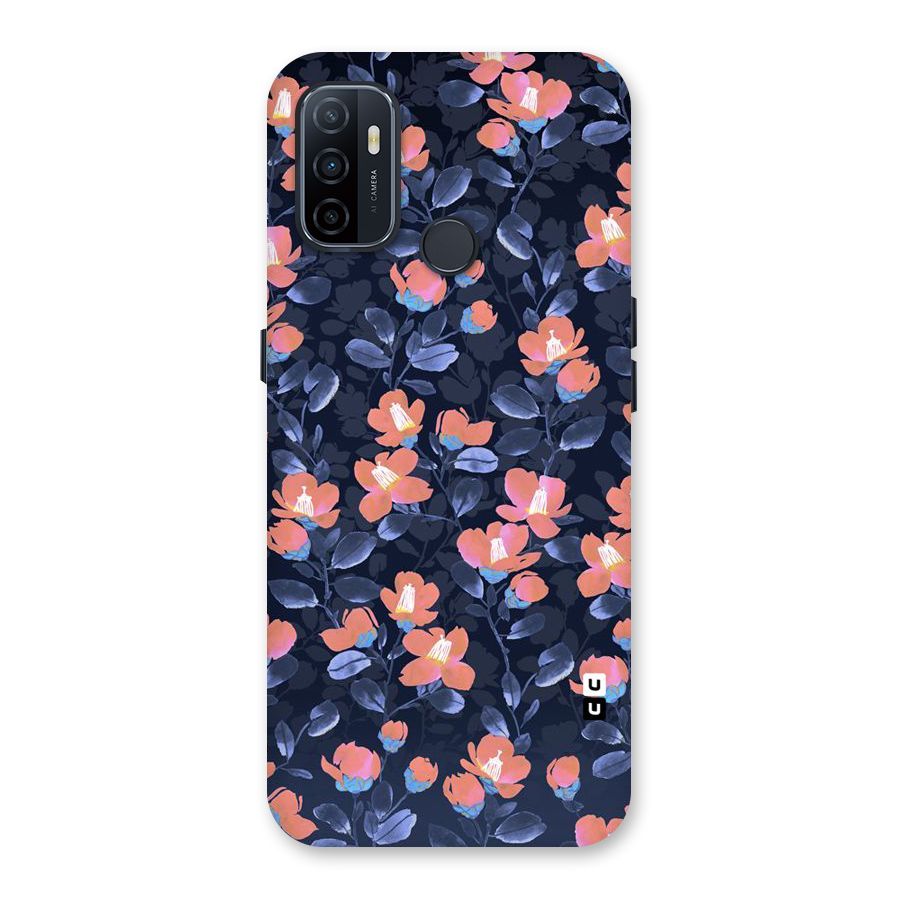 Tiny Peach Flowers Back Case for Oppo A32