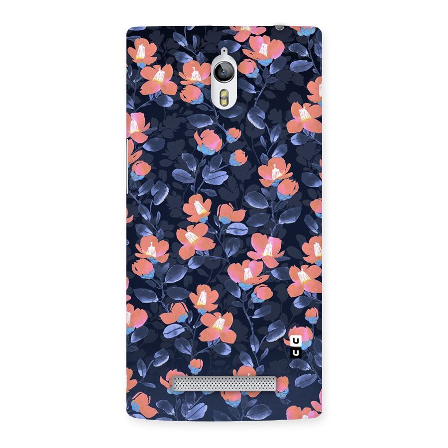 Tiny Peach Flowers Back Case for Oppo Find 7