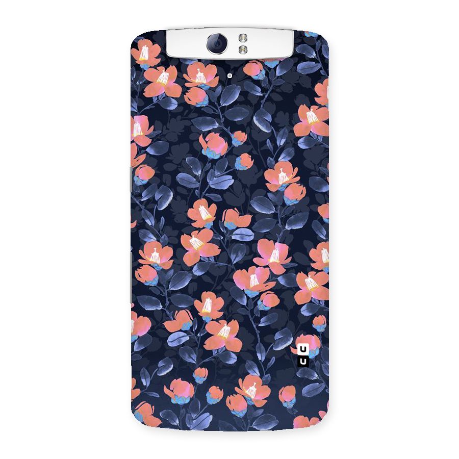 Tiny Peach Flowers Back Case for Oppo N1