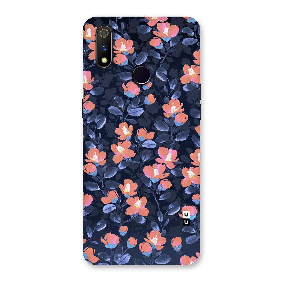Tiny Peach Flowers Back Case for Realme 3 Pro