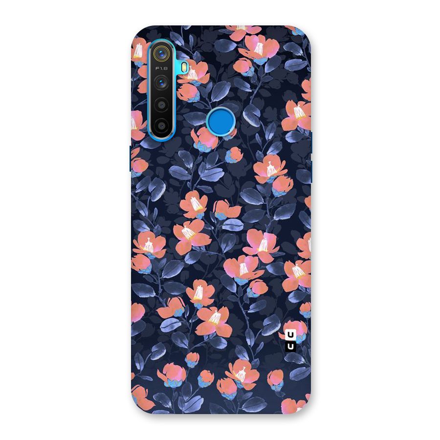 Tiny Peach Flowers Back Case for Realme 5s