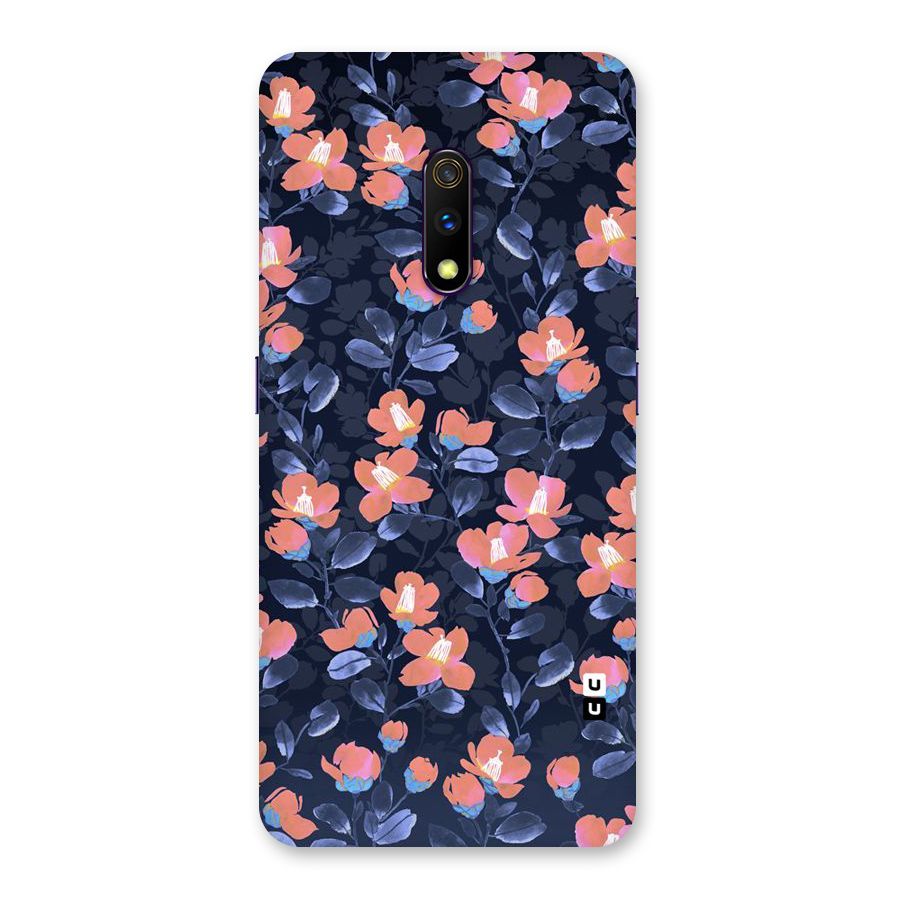 Tiny Peach Flowers Back Case for Realme X