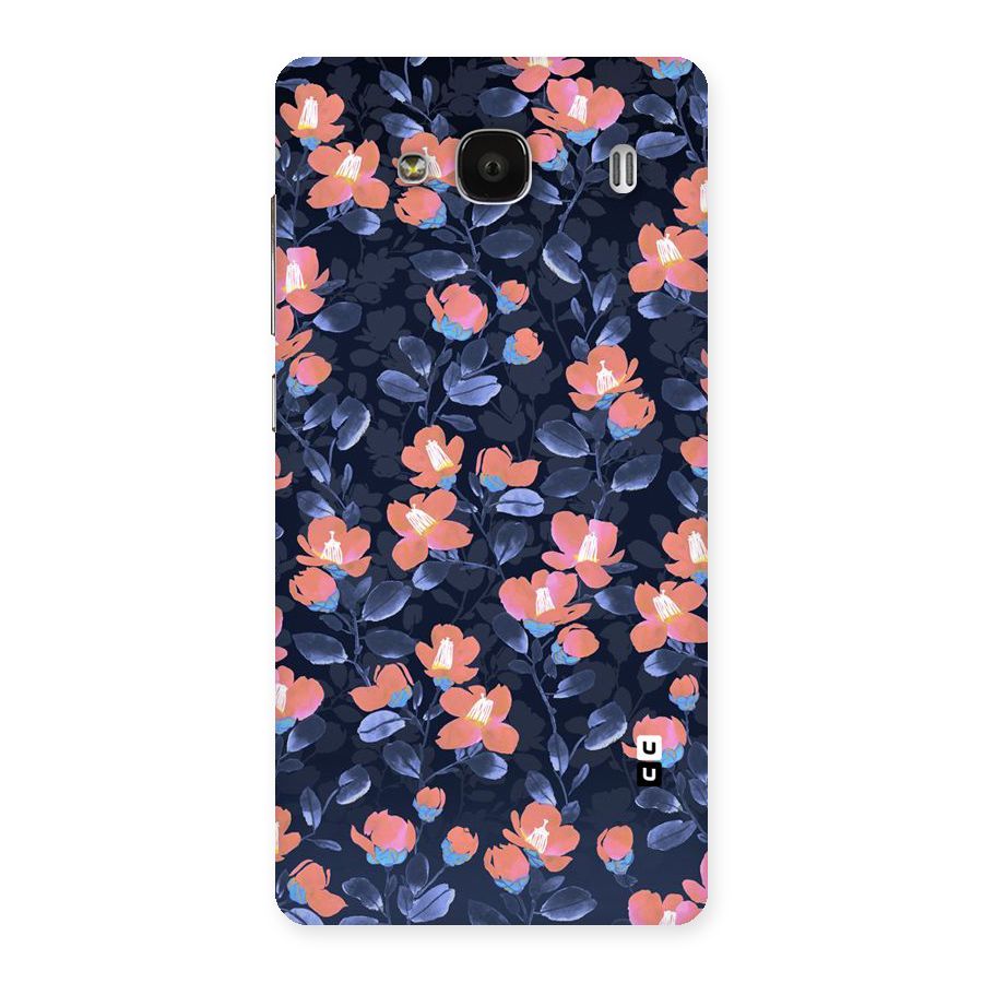 Tiny Peach Flowers Back Case for Redmi 2s