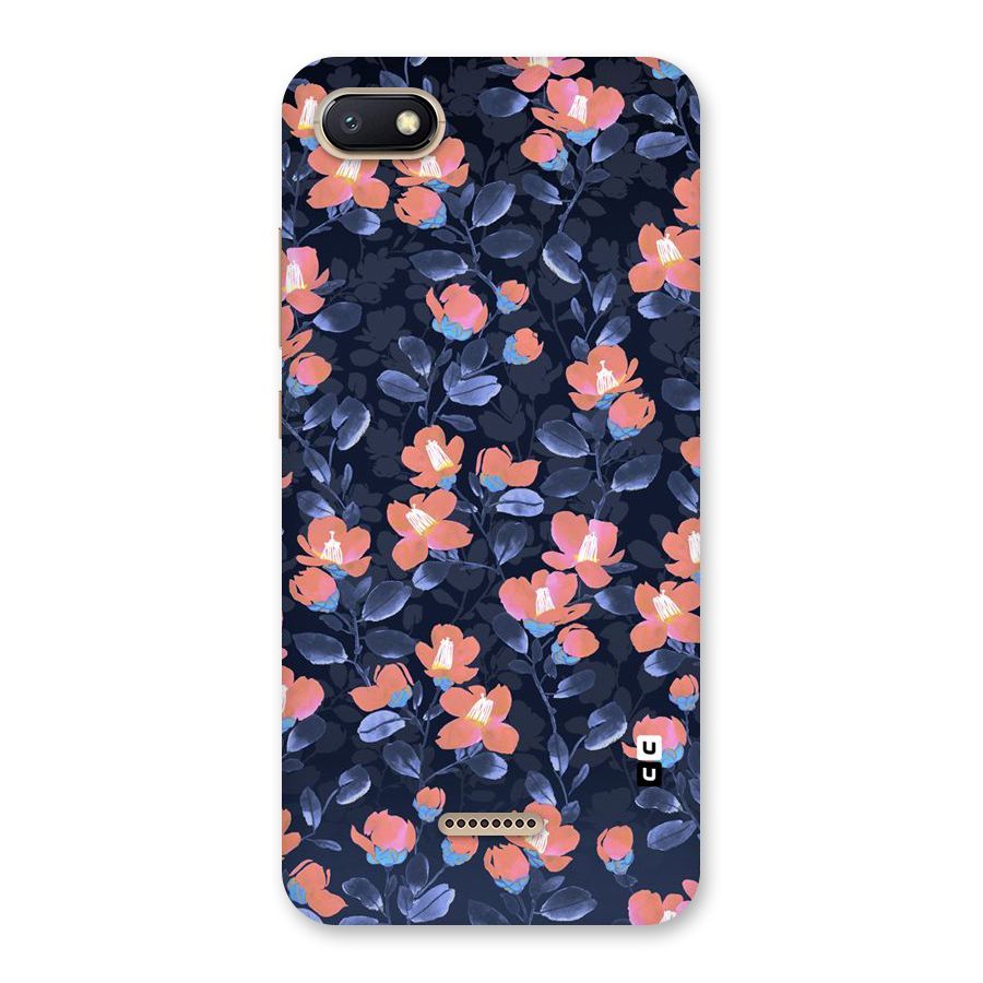 Tiny Peach Flowers Back Case for Redmi 6A