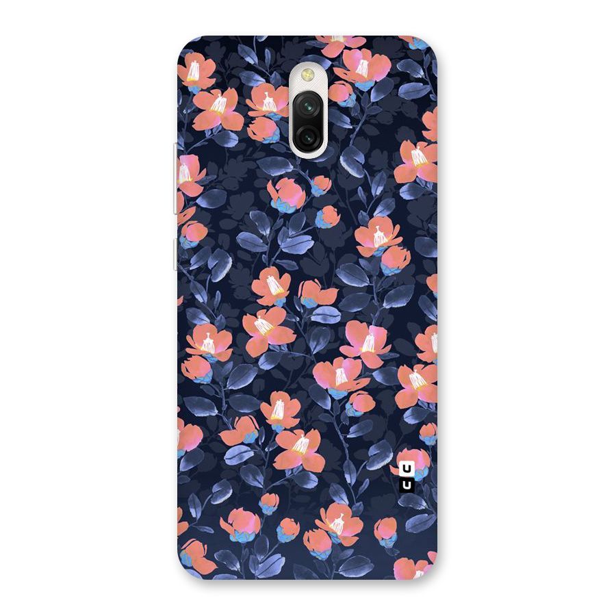 Tiny Peach Flowers Back Case for Redmi 8A Dual