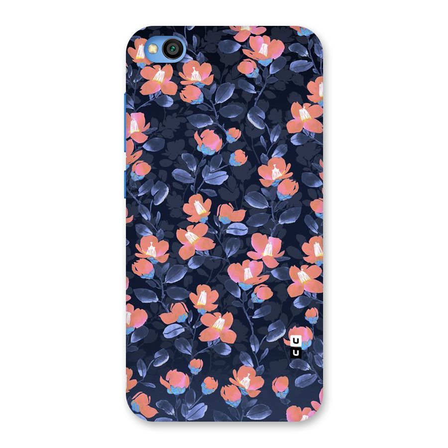 Tiny Peach Flowers Back Case for Redmi Go