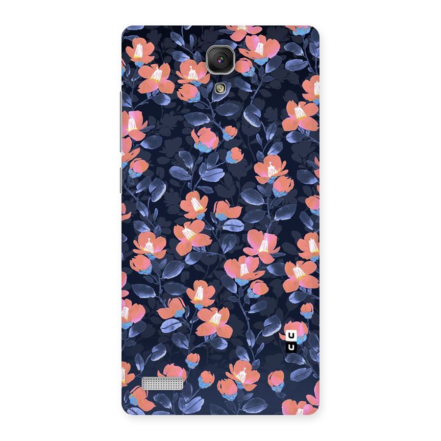 Tiny Peach Flowers Back Case for Redmi Note