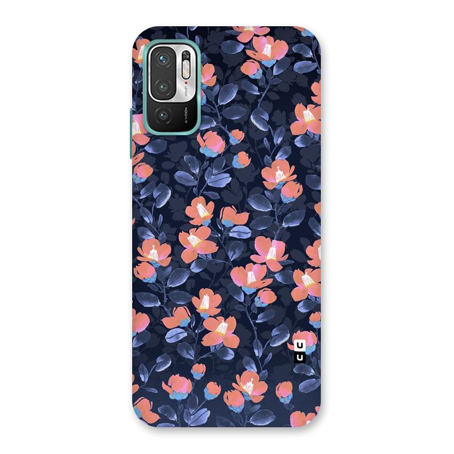 Tiny Peach Flowers Back Case for Redmi Note 10T 5G