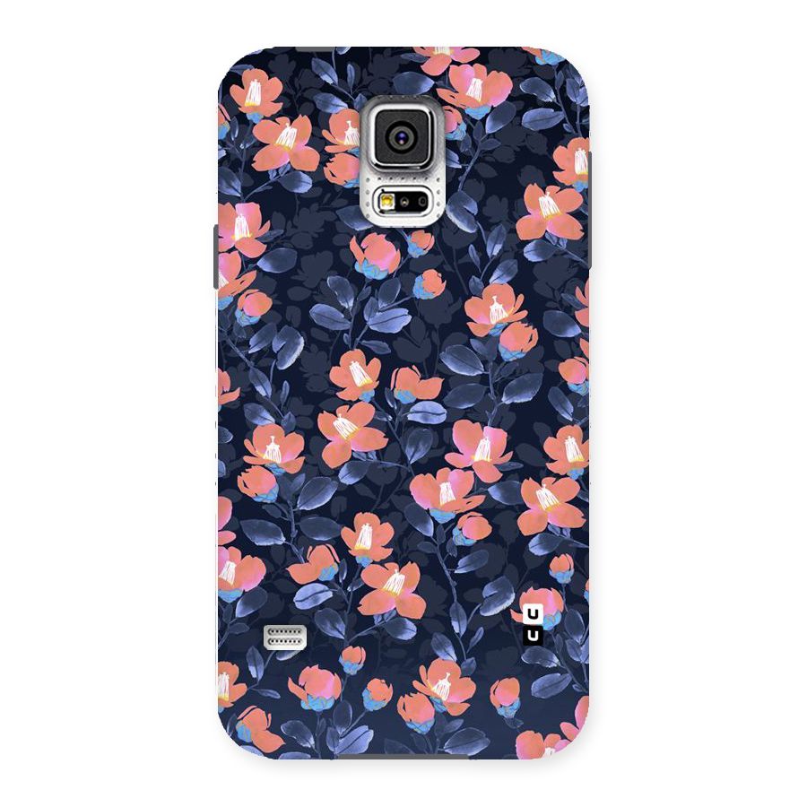 Tiny Peach Flowers Back Case for Samsung Galaxy S5