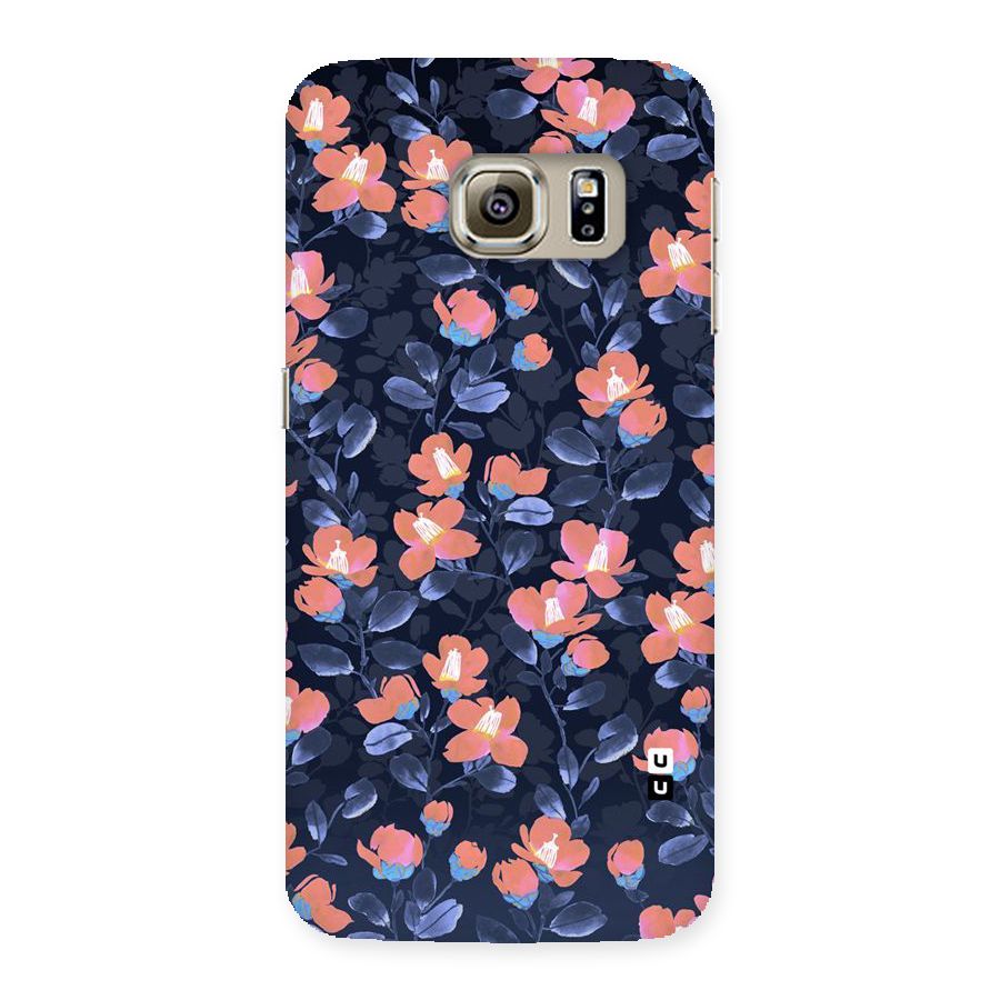 Tiny Peach Flowers Back Case for Samsung Galaxy S6 Edge