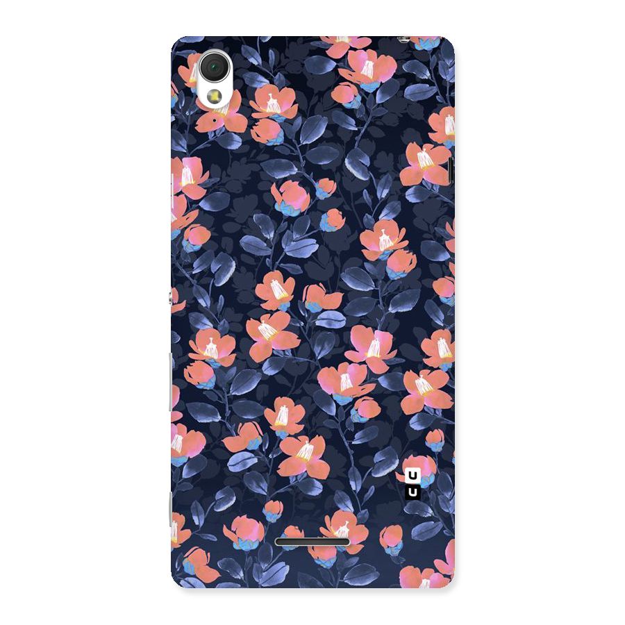 Tiny Peach Flowers Back Case for Sony Xperia T3