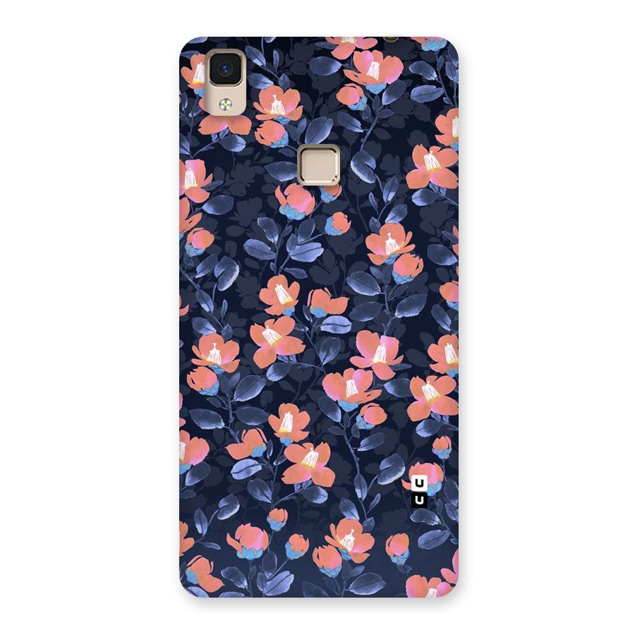 Tiny Peach Flowers Back Case for V3 Max