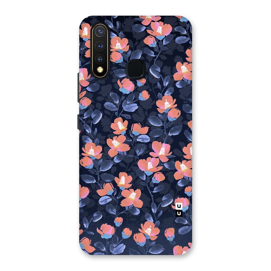 Tiny Peach Flowers Back Case for Vivo U20