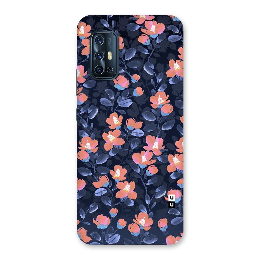 Tiny Peach Flowers Back Case for Vivo V17
