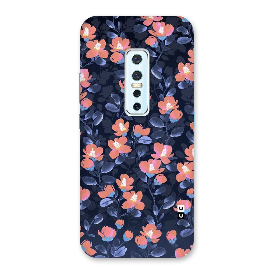 Tiny Peach Flowers Back Case for Vivo V17 Pro