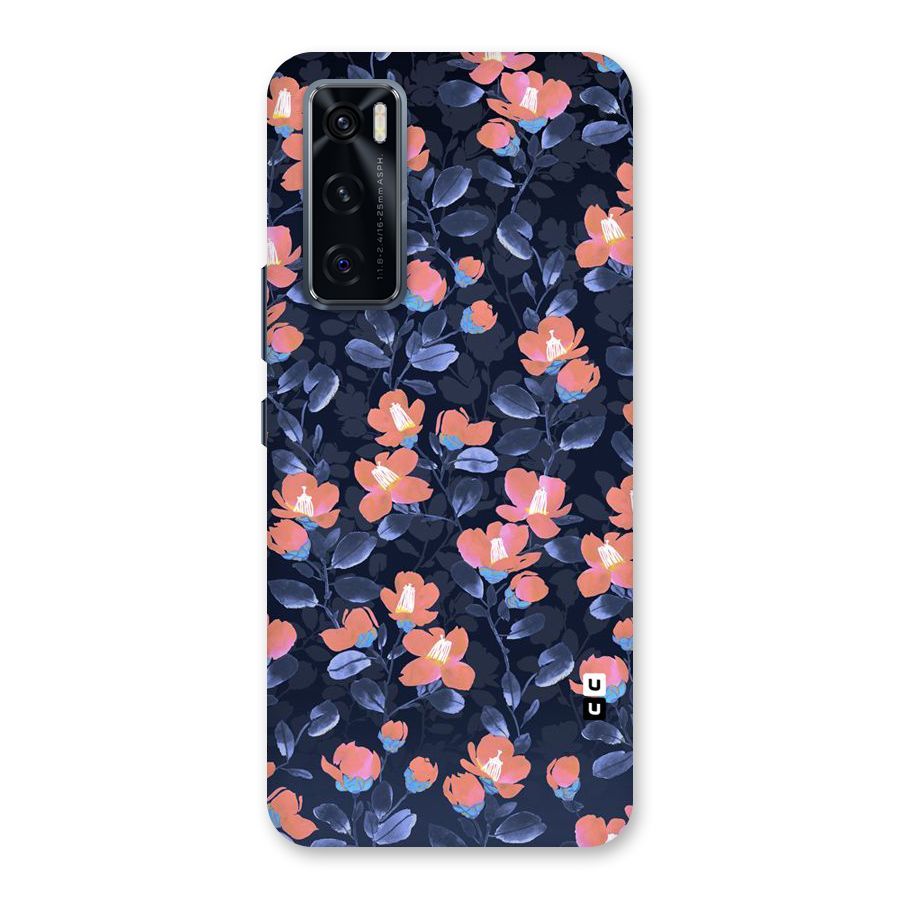Tiny Peach Flowers Back Case for Vivo V20 SE