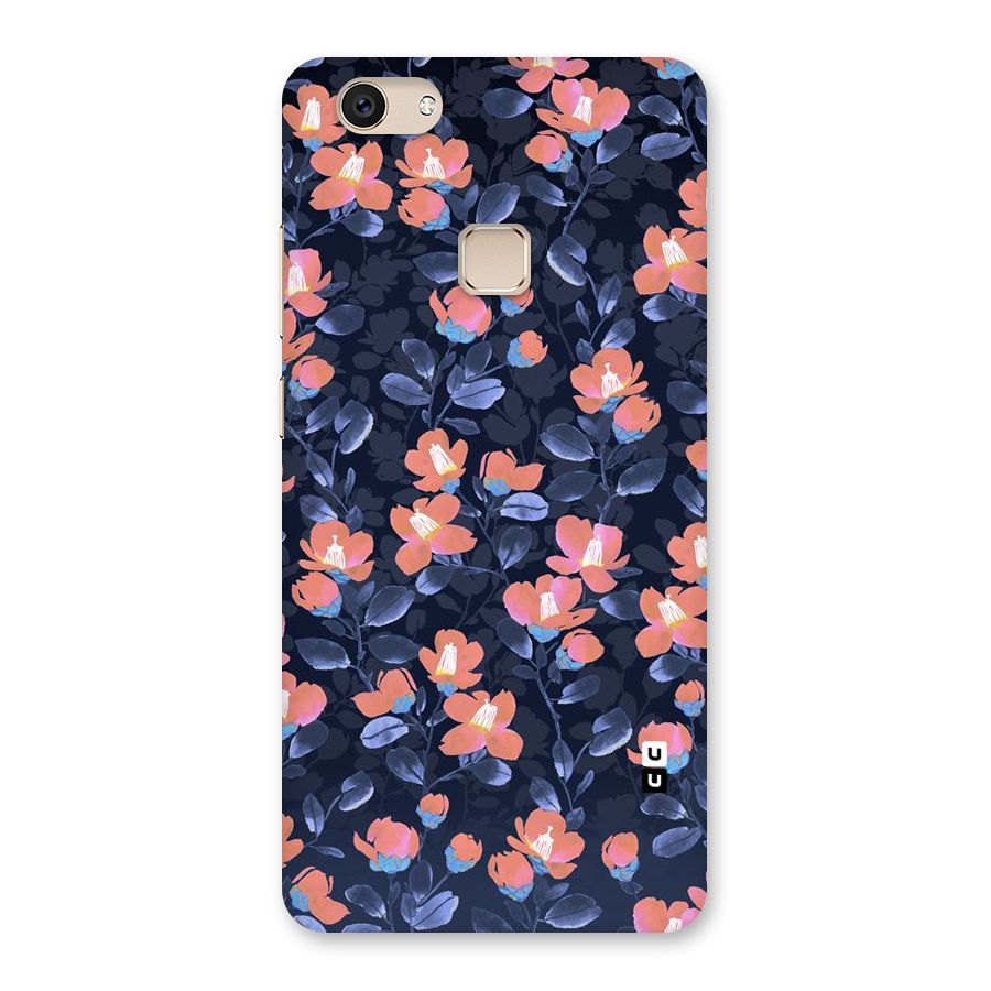 Tiny Peach Flowers Back Case for Vivo V7
