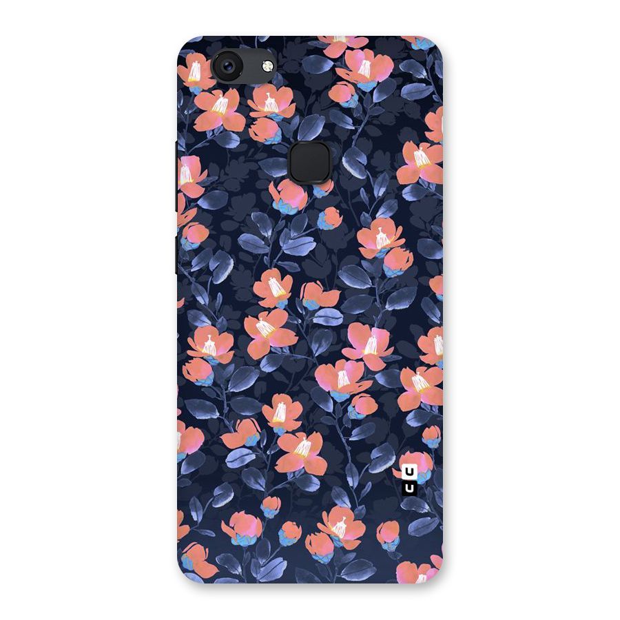 Tiny Peach Flowers Back Case for Vivo V7 Plus