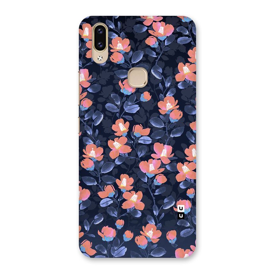 Tiny Peach Flowers Back Case for Vivo V9
