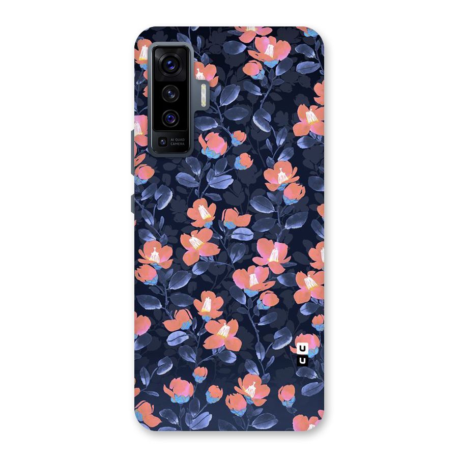 Tiny Peach Flowers Back Case for Vivo X50