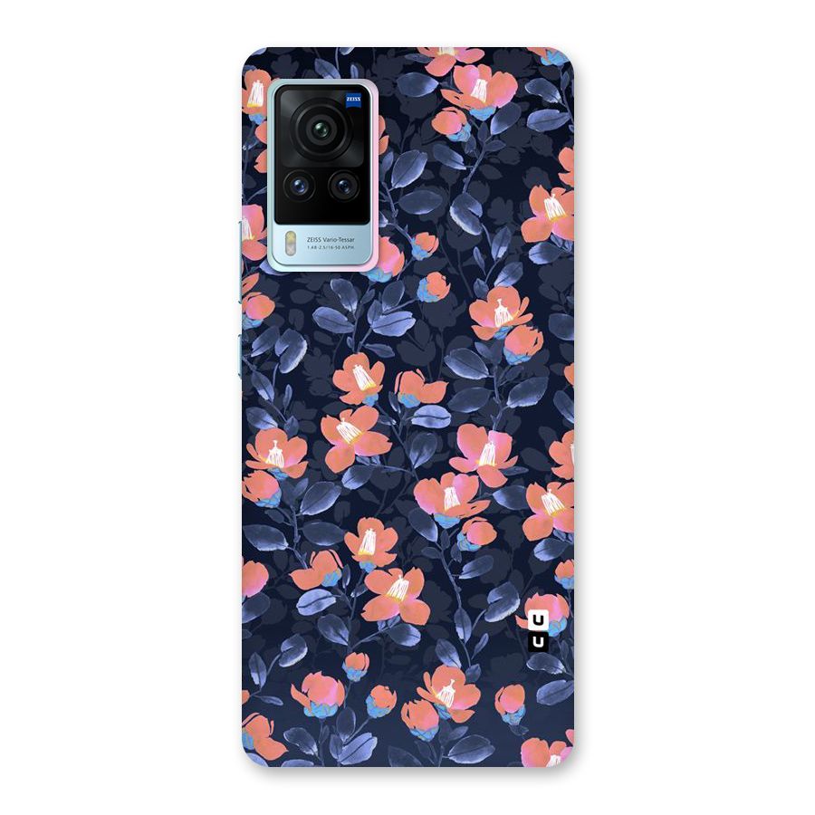 Tiny Peach Flowers Back Case for Vivo X60 Pro
