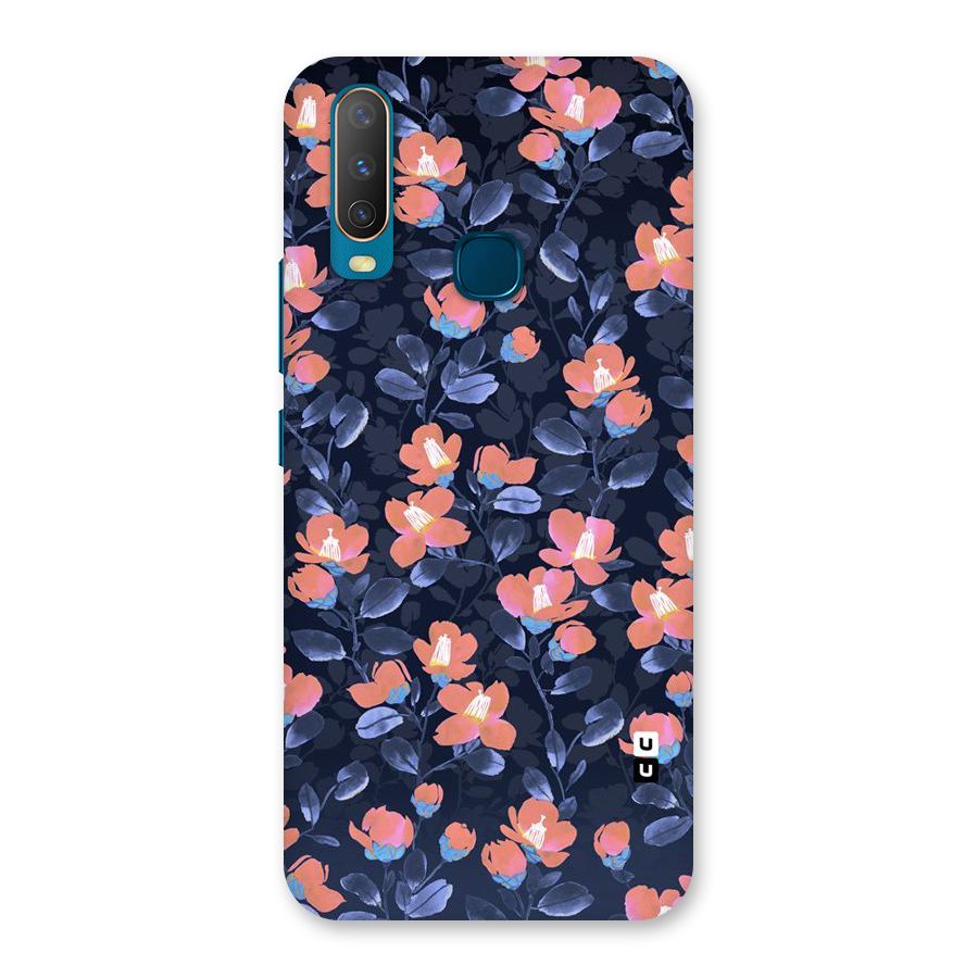 Tiny Peach Flowers Back Case for Vivo Y11