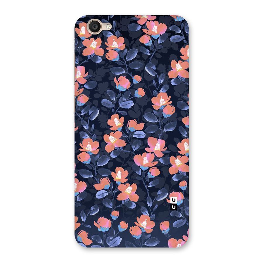 Tiny Peach Flowers Back Case for Vivo Y55