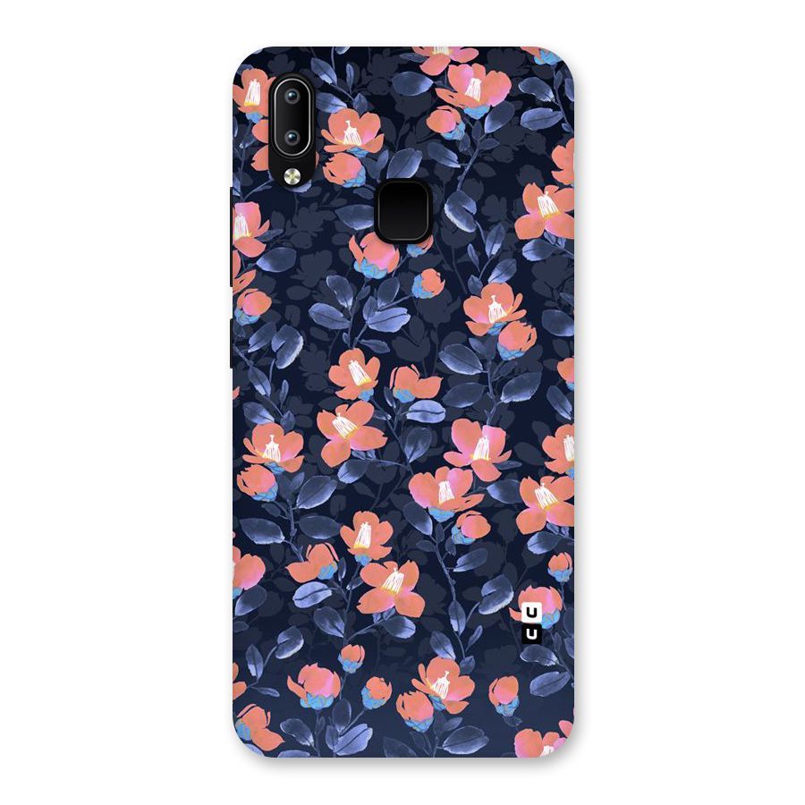 Tiny Peach Flowers Back Case for Vivo Y95