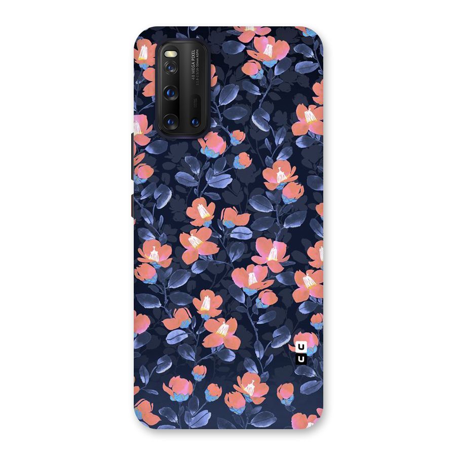 Tiny Peach Flowers Back Case for Vivo iQOO 3