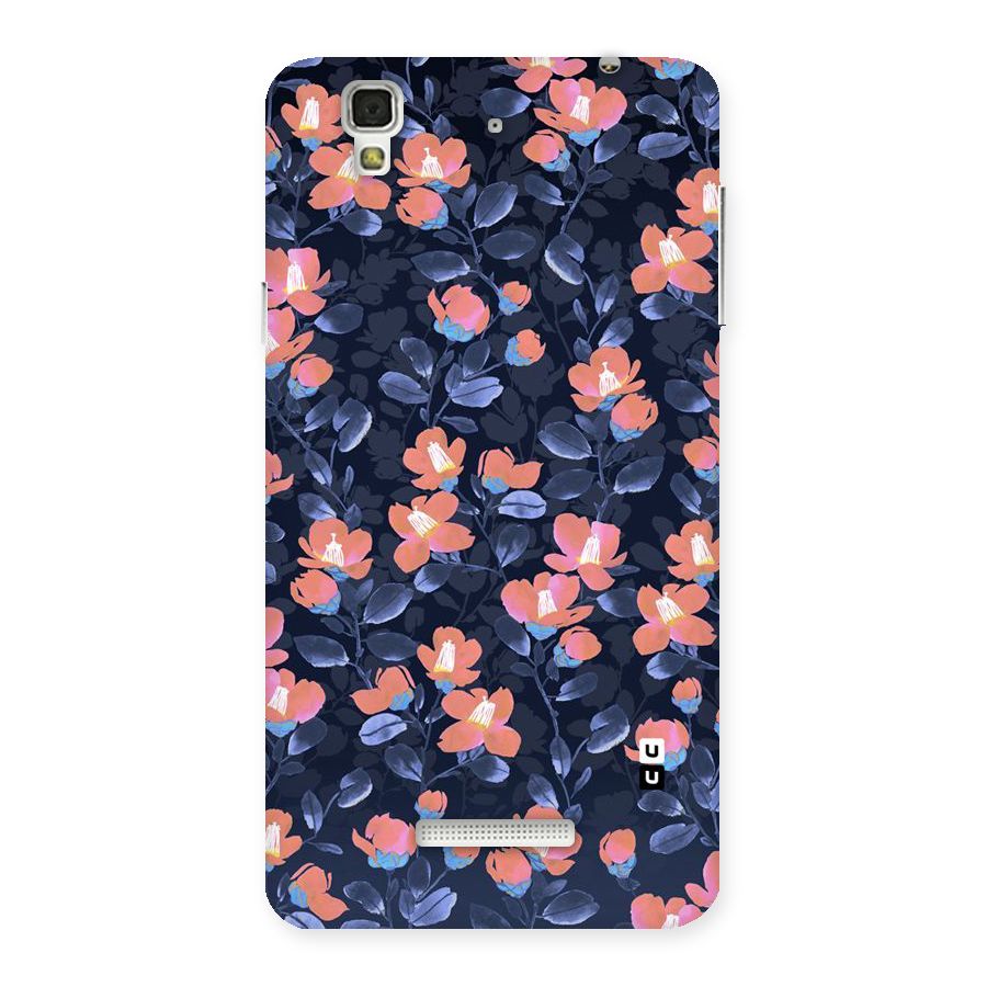 Tiny Peach Flowers Back Case for YU Yureka Plus