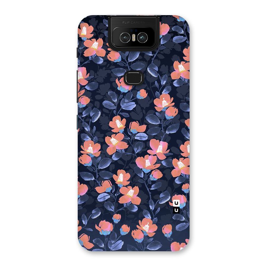 Tiny Peach Flowers Back Case for Zenfone 6z