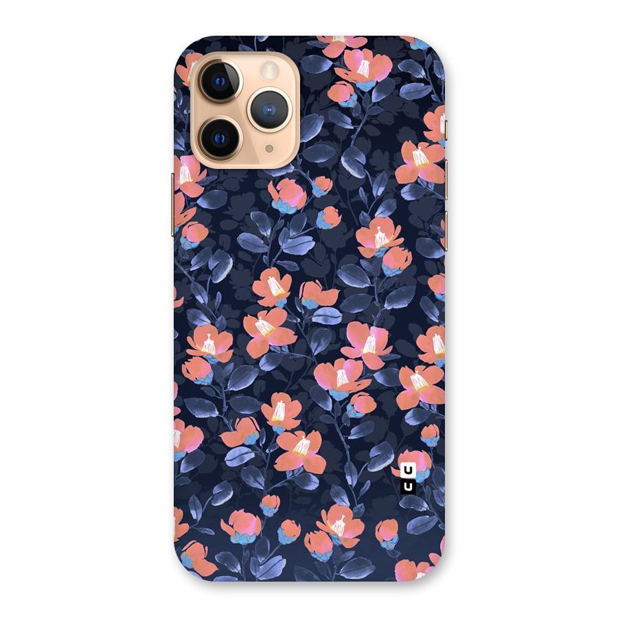 Tiny Peach Flowers Back Case for iPhone 11 Pro