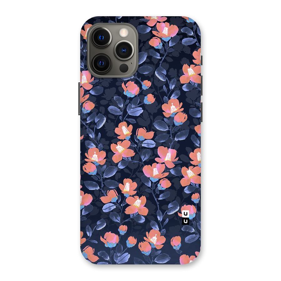 Tiny Peach Flowers Back Case for iPhone 12 Pro Max
