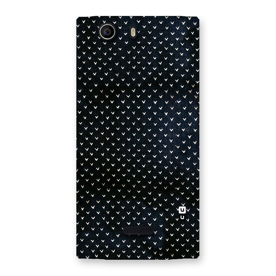 Tiny White Hearts Back Case for Canvas Nitro 2 E311