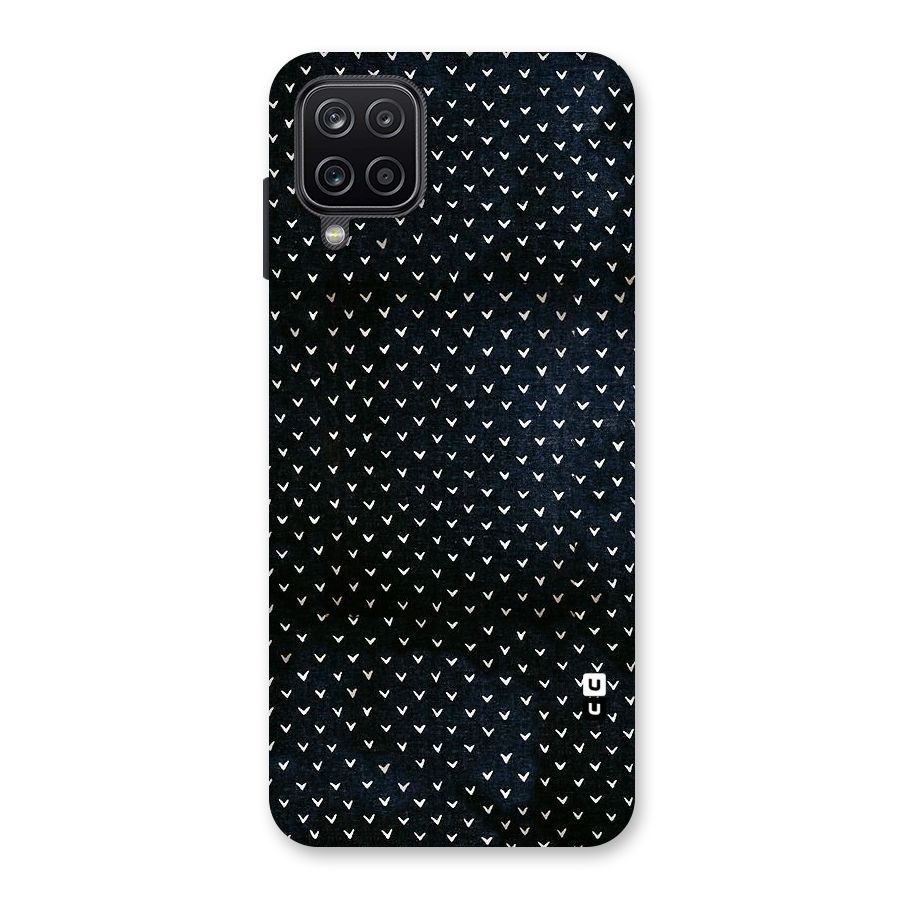 Tiny White Hearts Back Case for Galaxy A12