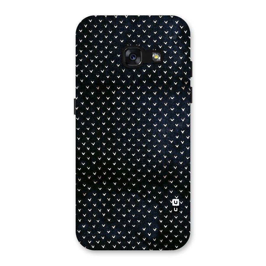 Tiny White Hearts Back Case for Galaxy A3 (2017)