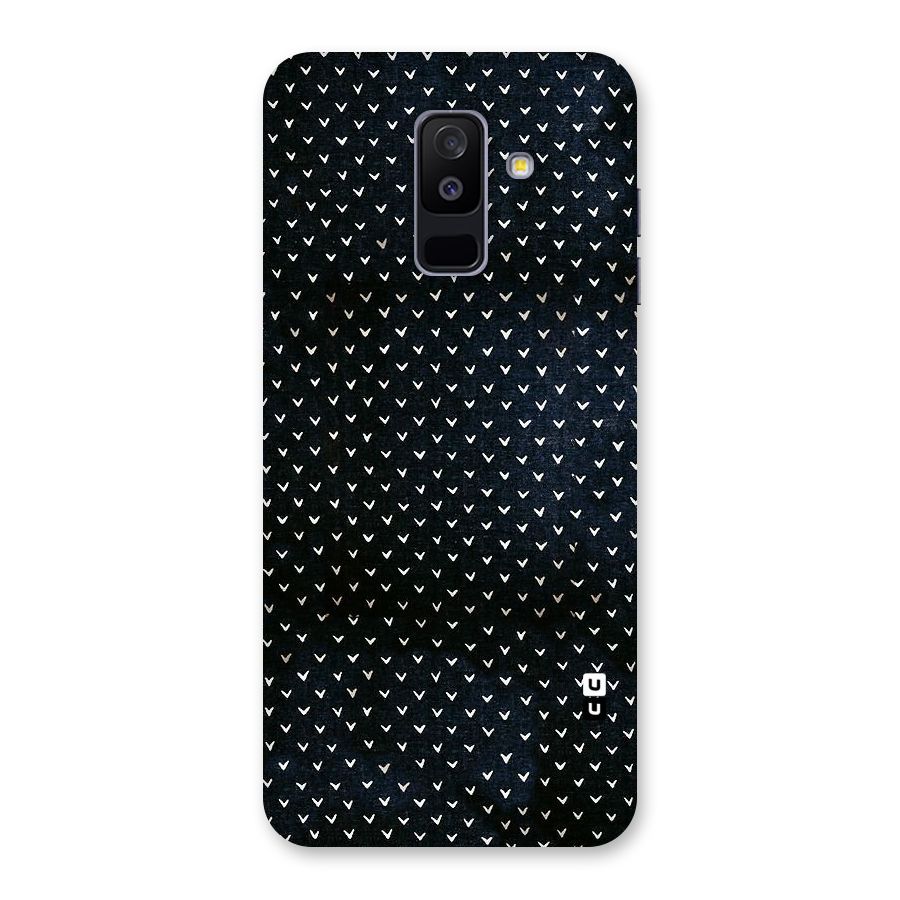 Tiny White Hearts Back Case for Galaxy A6 Plus