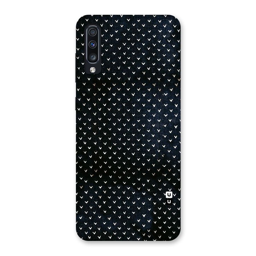 Tiny White Hearts Back Case for Galaxy A70