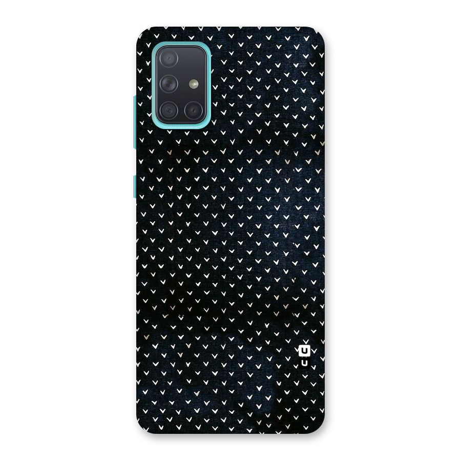 Tiny White Hearts Back Case for Galaxy A71