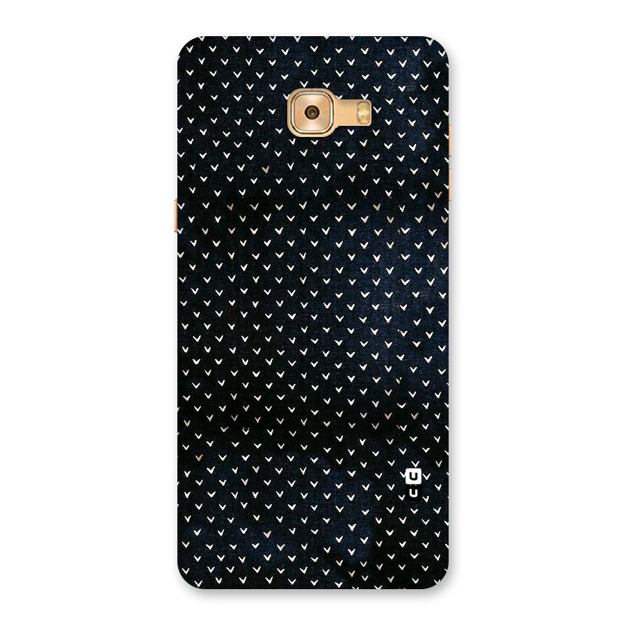 Tiny White Hearts Back Case for Galaxy C9 Pro