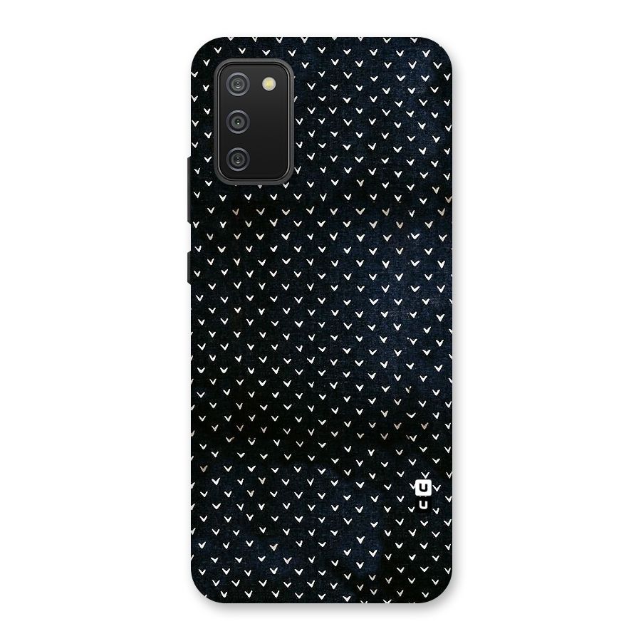 Tiny White Hearts Back Case for Galaxy M02s