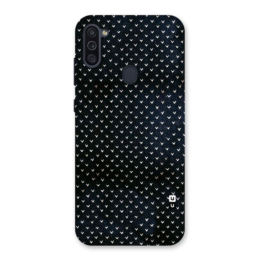 Tiny White Hearts Back Case for Galaxy M11