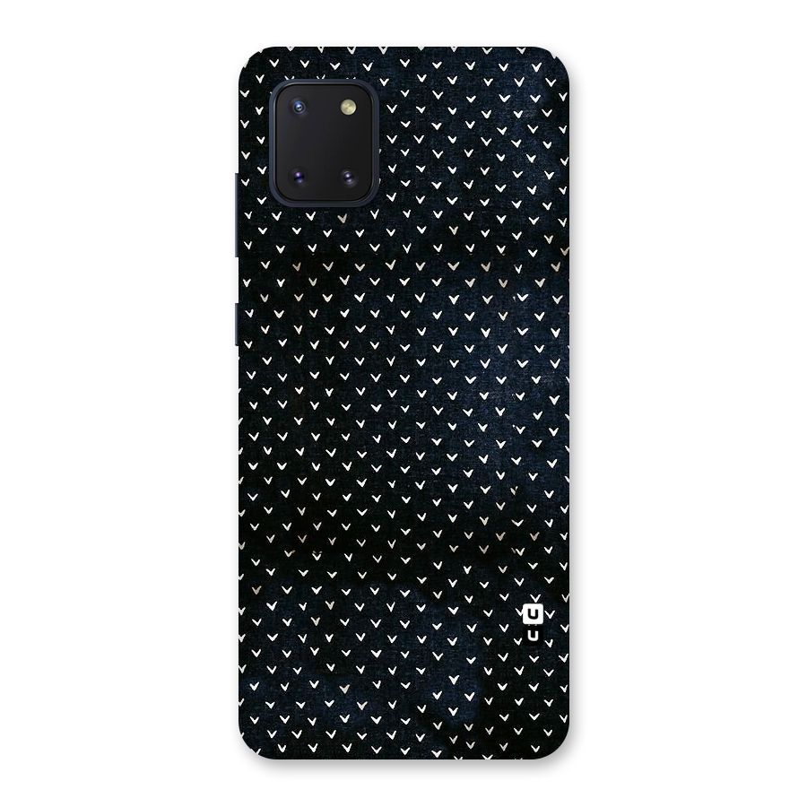 Tiny White Hearts Back Case for Galaxy Note 10 Lite