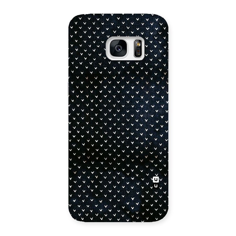 Tiny White Hearts Back Case for Galaxy S7 Edge