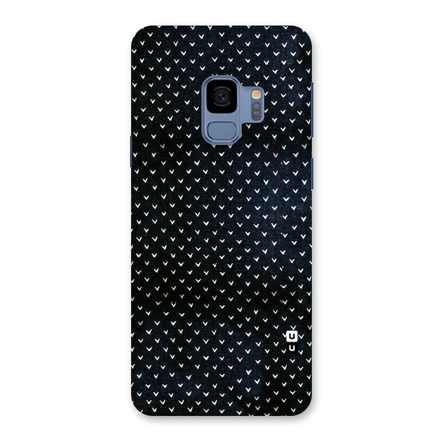 Tiny White Hearts Back Case for Galaxy S9
