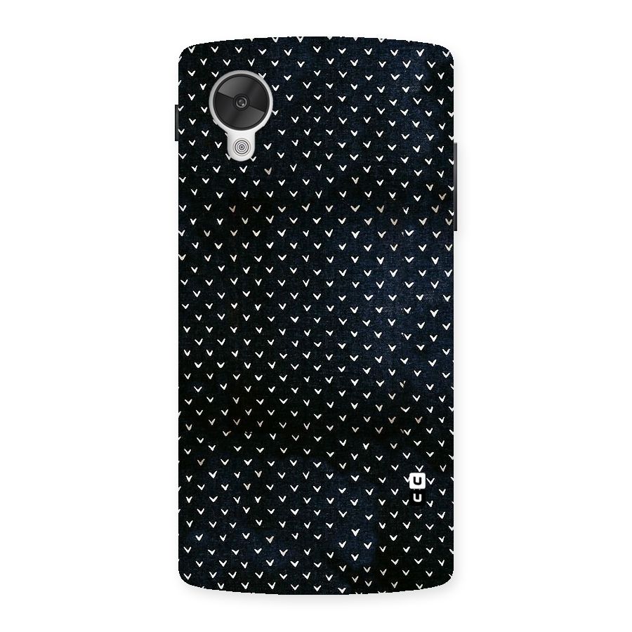 Tiny White Hearts Back Case for Google Nexsus 5